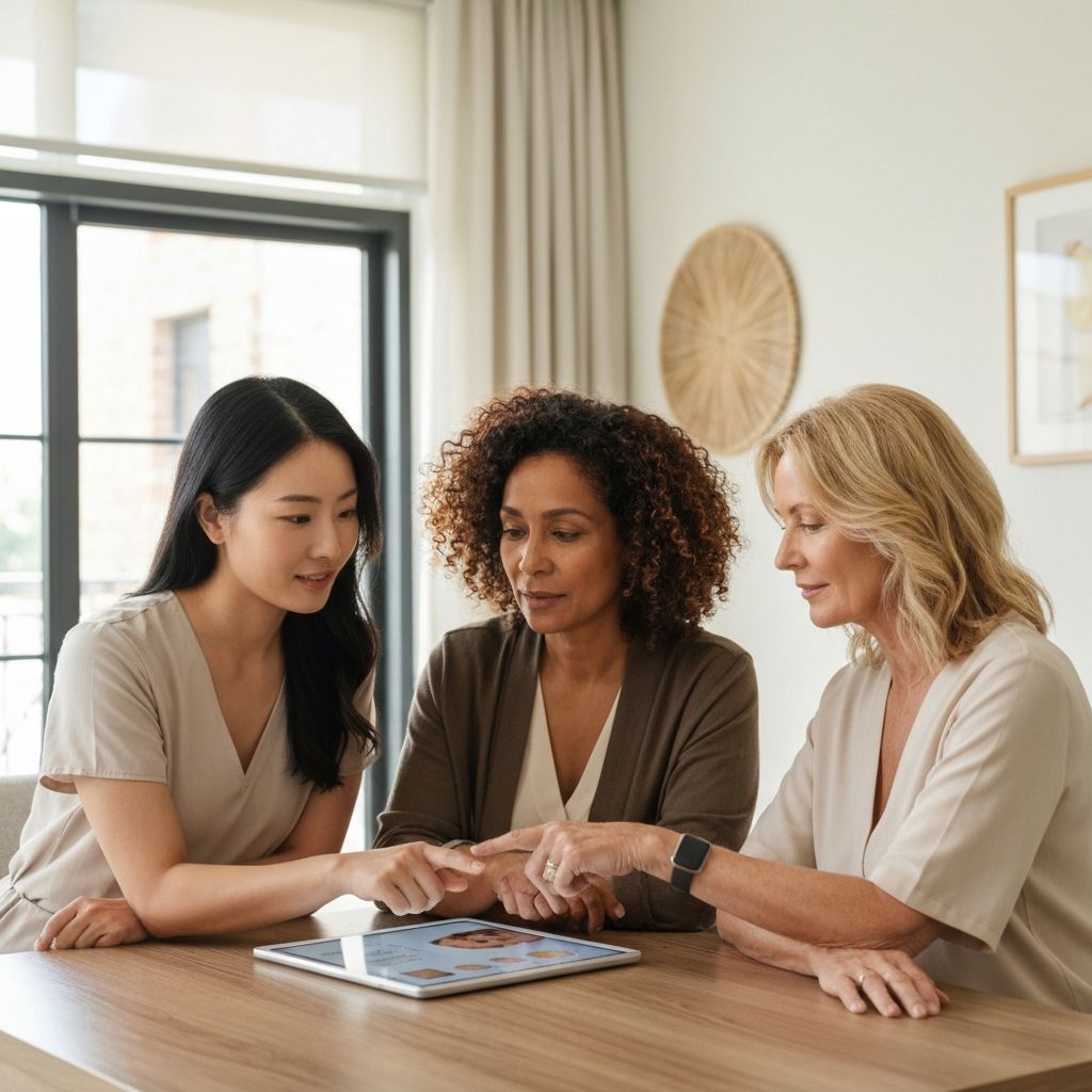 Mature skin consultation